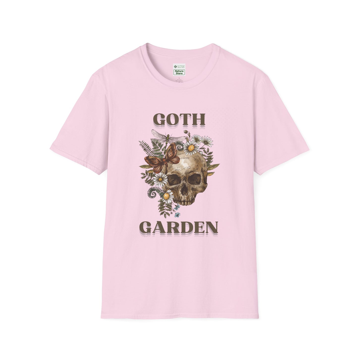 T-Shirt Unisex Softstyle, Goth Garden