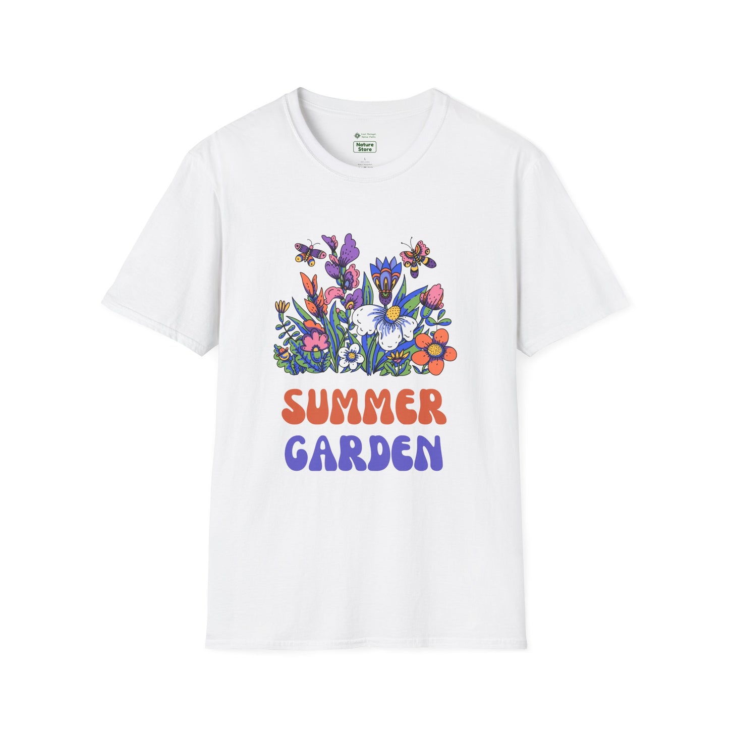 T-Shirt Unisex Softstyle, Summer Garden