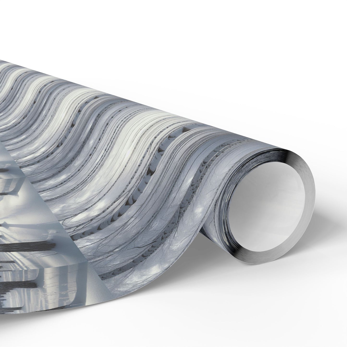 Wrapping Paper, Winter Birch Forest