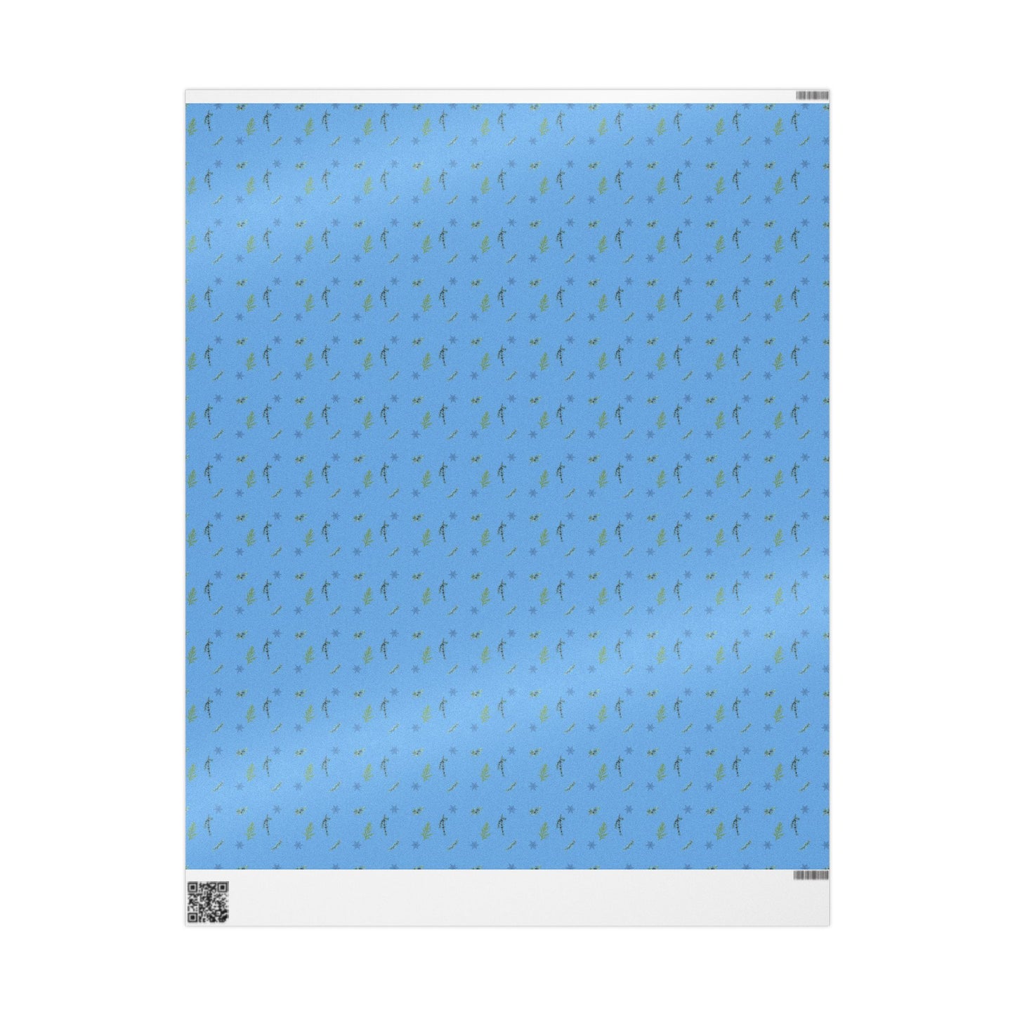 Wrapping Paper, Juniper Berry - Lt Blue