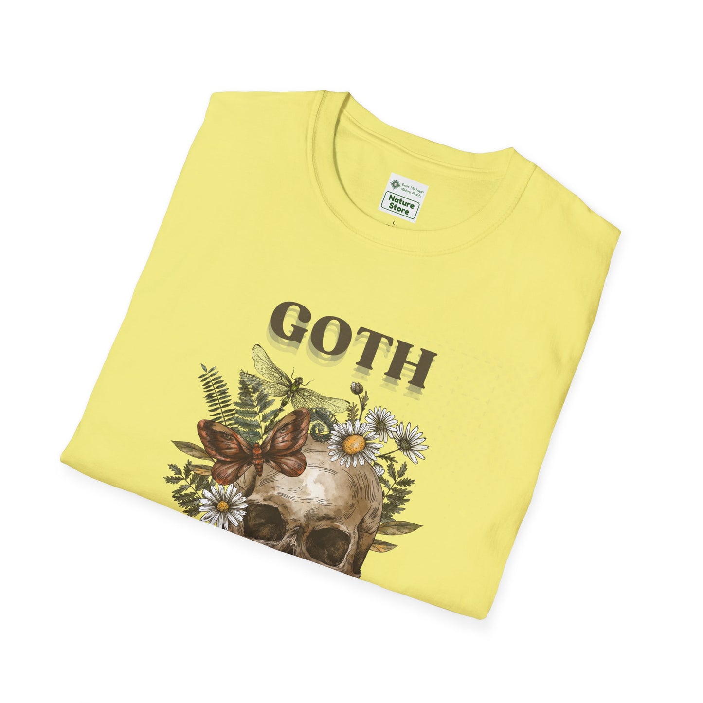 T-Shirt Unisex Softstyle, Goth Garden