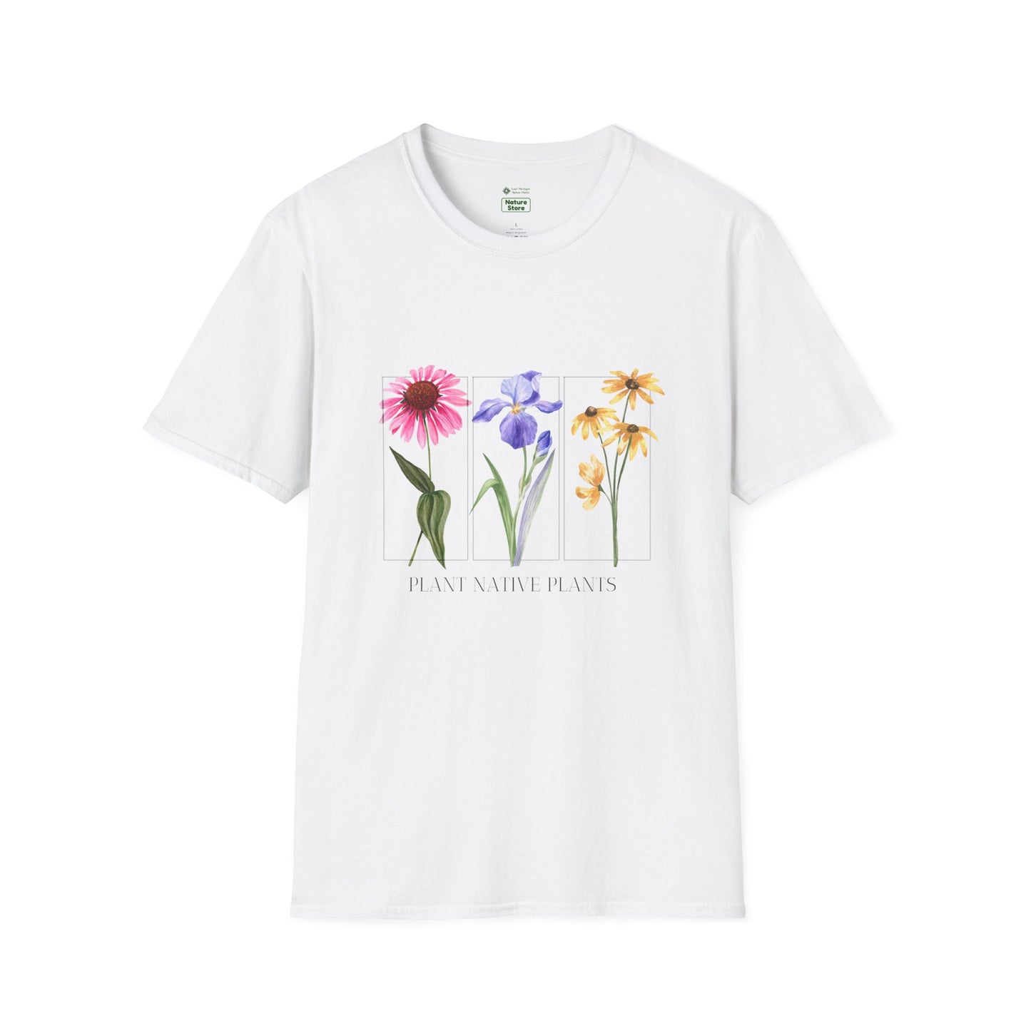 EastMichNatives T-Shirt, Plant Native Plants!!