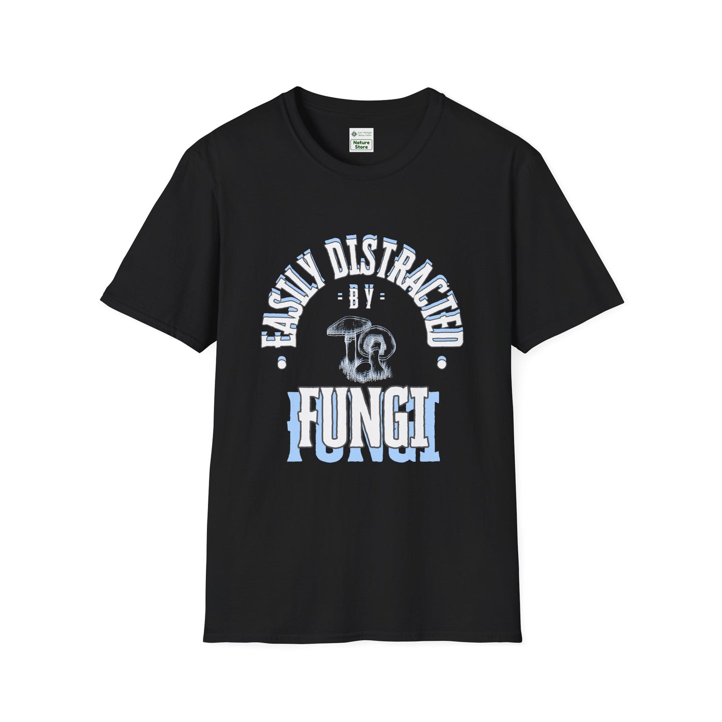 Unisex Softstyle T-Shirt, Distracted by Fungi