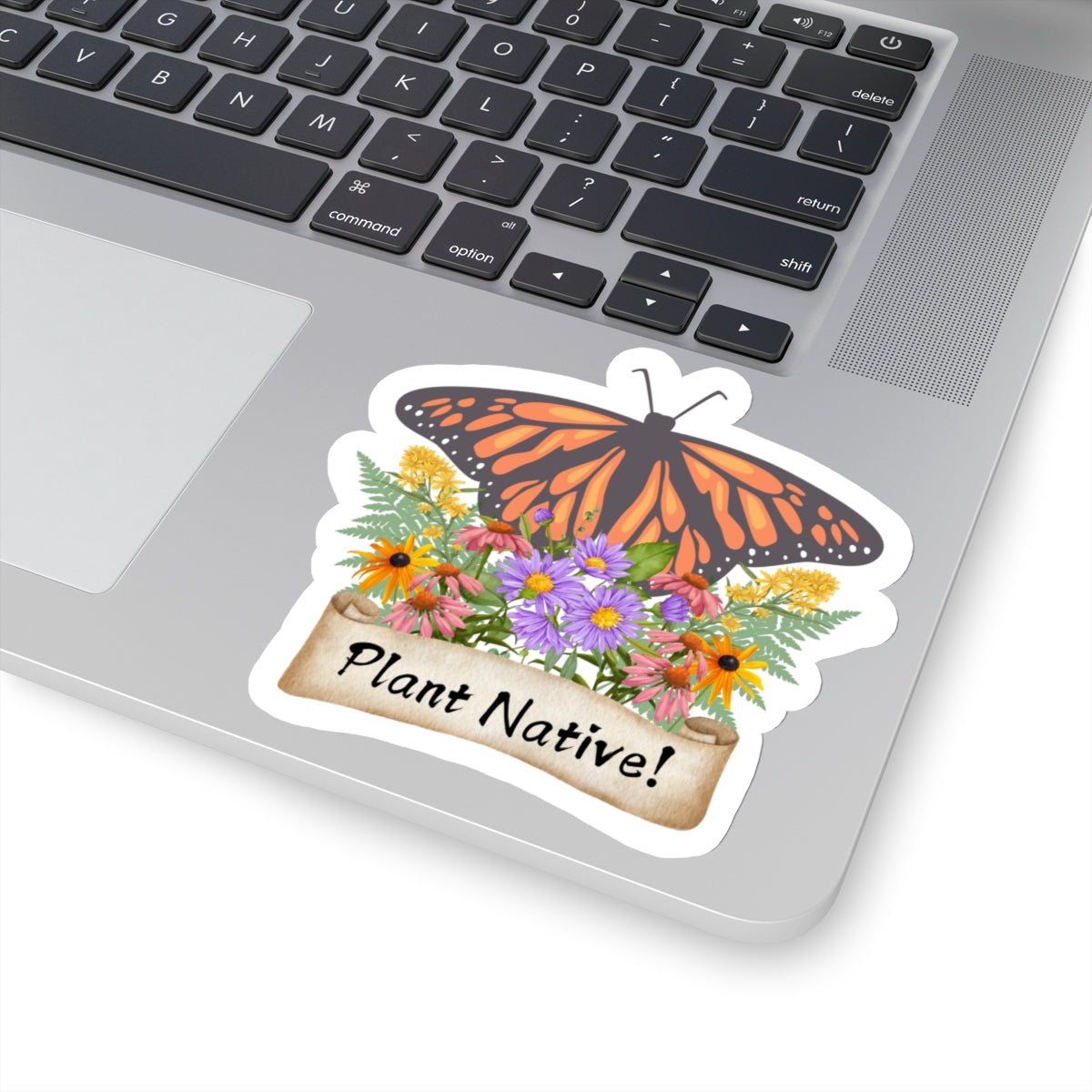 Stickers, Monarch Plant Native!