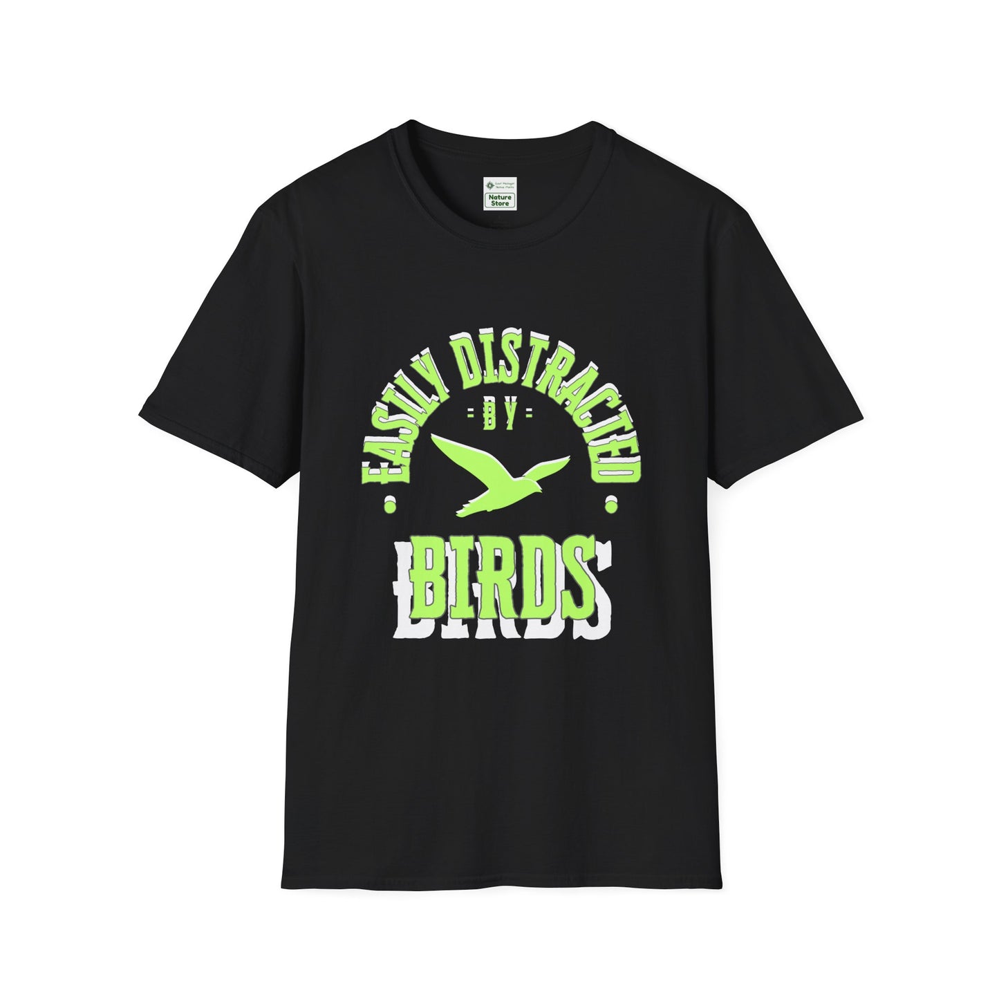 EastMichNatives T-Shirt, Distracted by Birds, Soaring