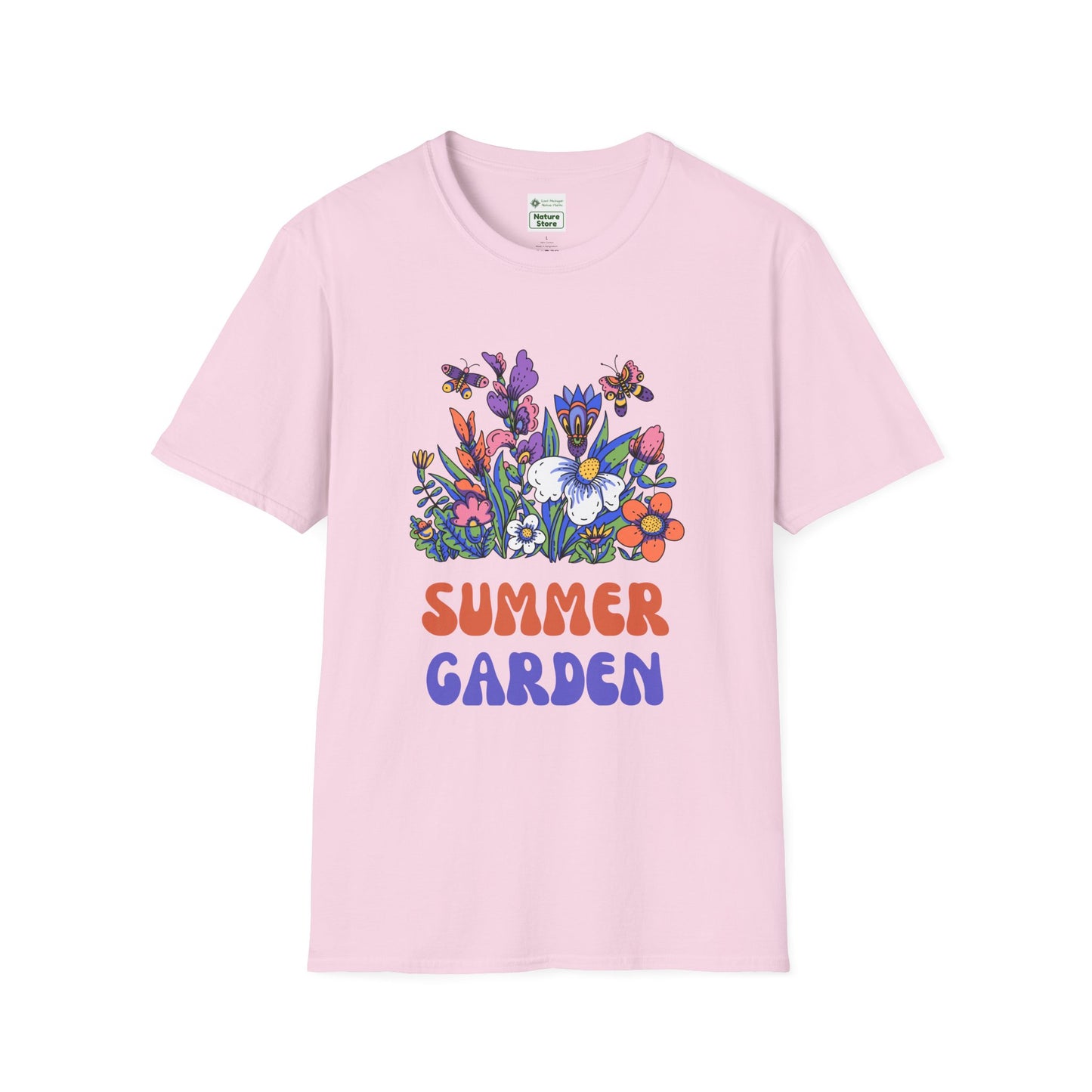T-Shirt Unisex Softstyle, Summer Garden