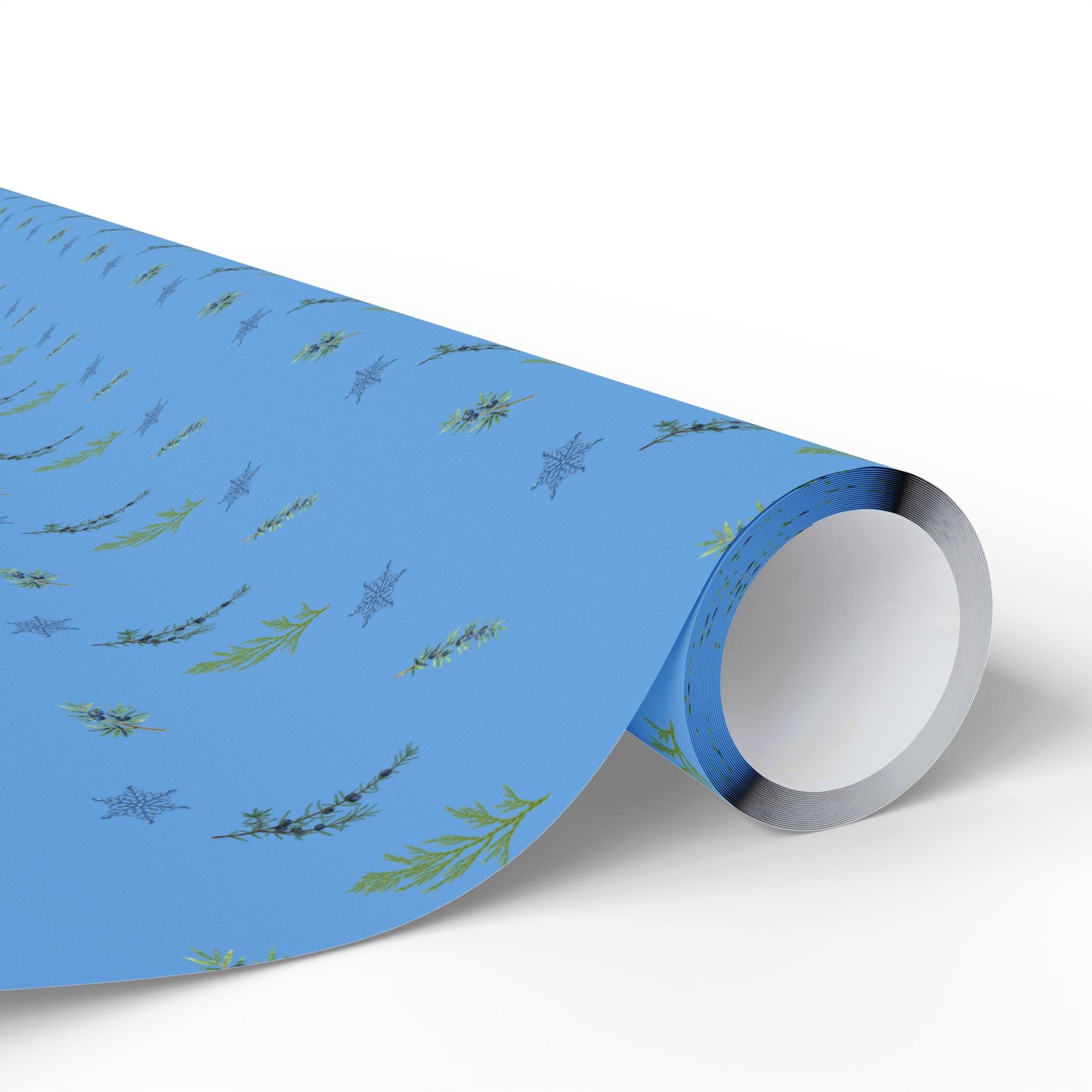 Wrapping Paper, Juniper Berry - Lt Blue