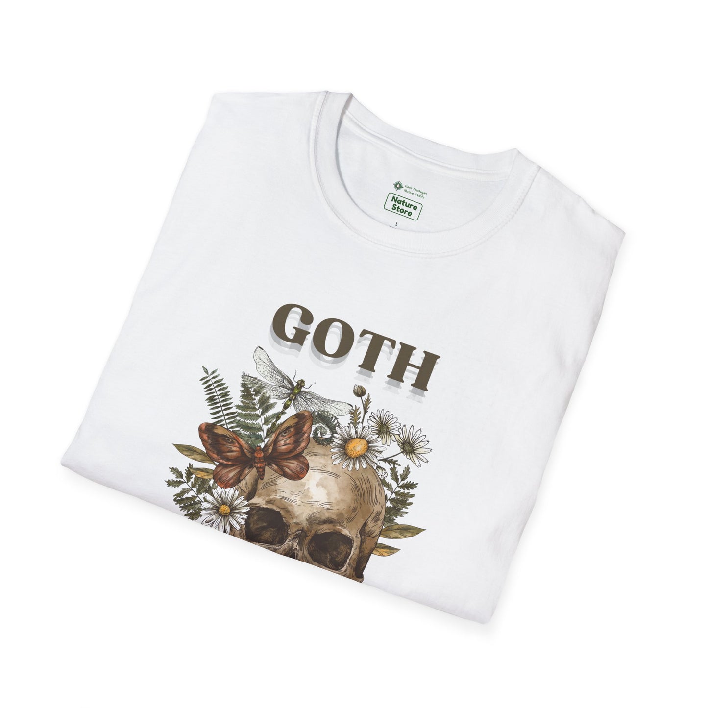 T-Shirt Unisex Softstyle, Goth Garden