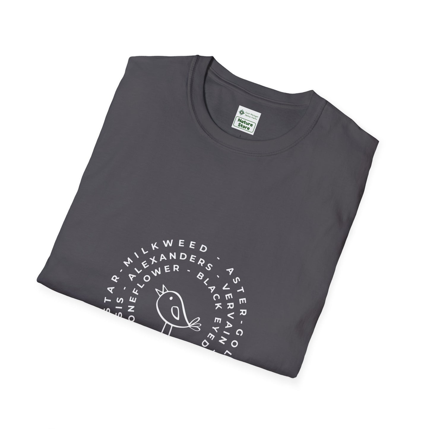 T-Shirt Unisex Softstyle, Native Plants & Birds