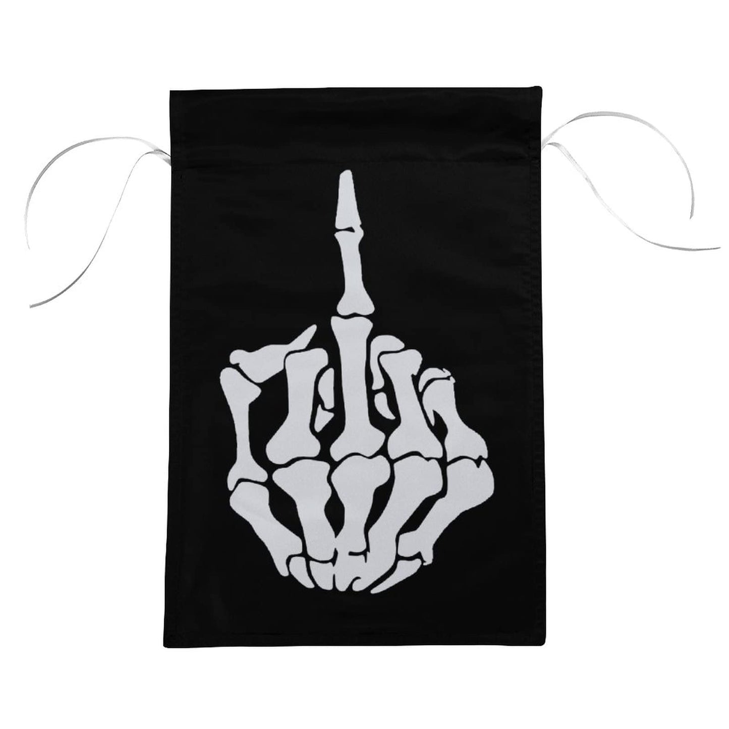 Fuck Off Middle Finger Welcome Garden Flags, Brightly Colored Yard Decoration 12×8 Inch Small Flags