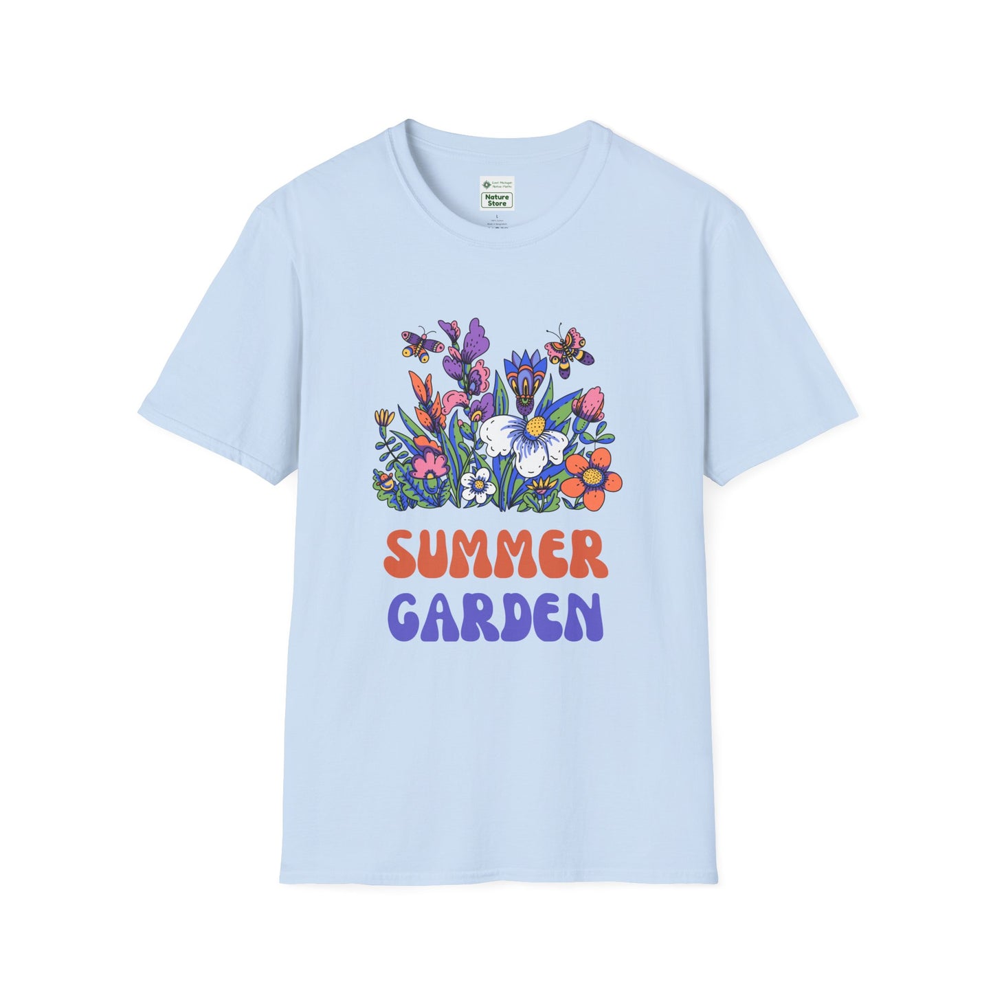 T-Shirt Unisex Softstyle, Summer Garden