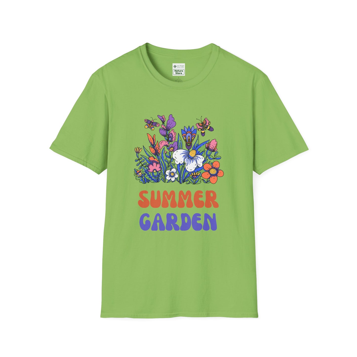 T-Shirt Unisex Softstyle, Summer Garden