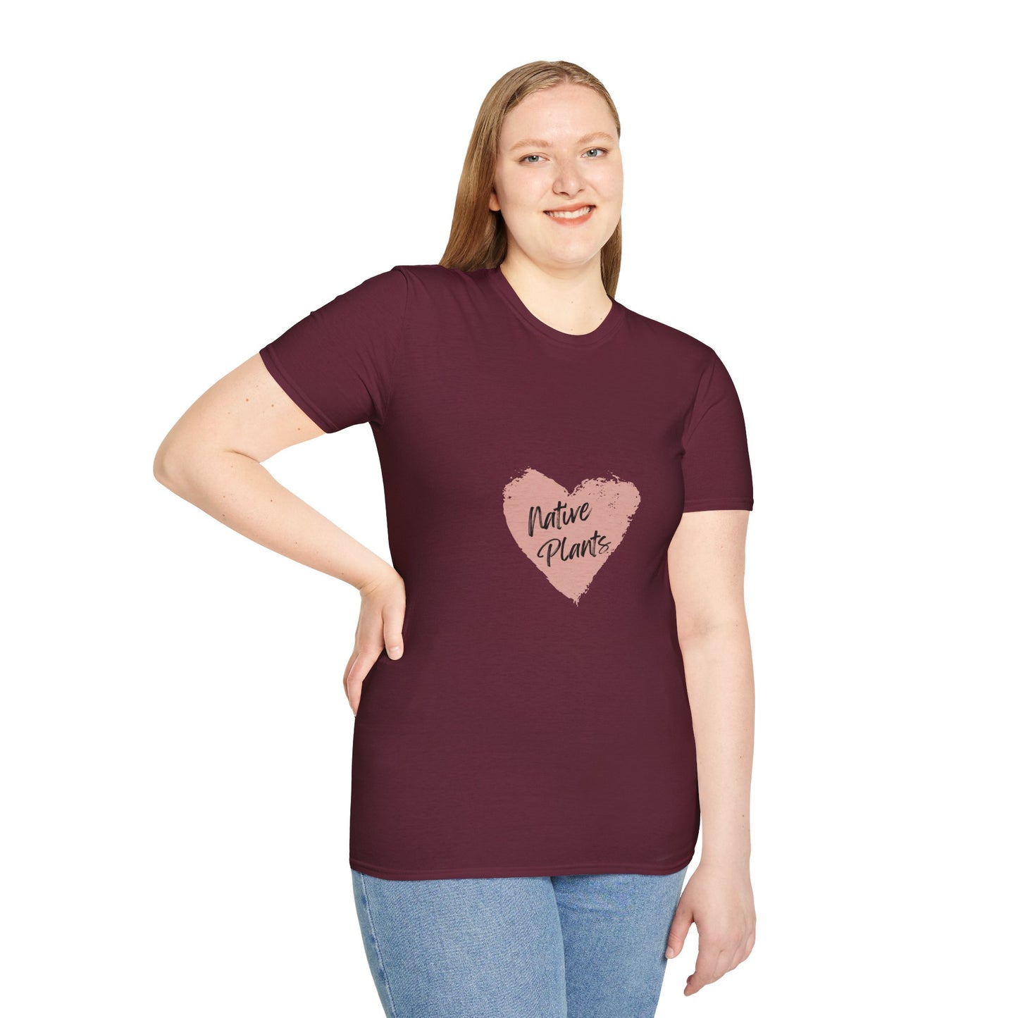 T-Shirt Unisex - Native Plants Heart