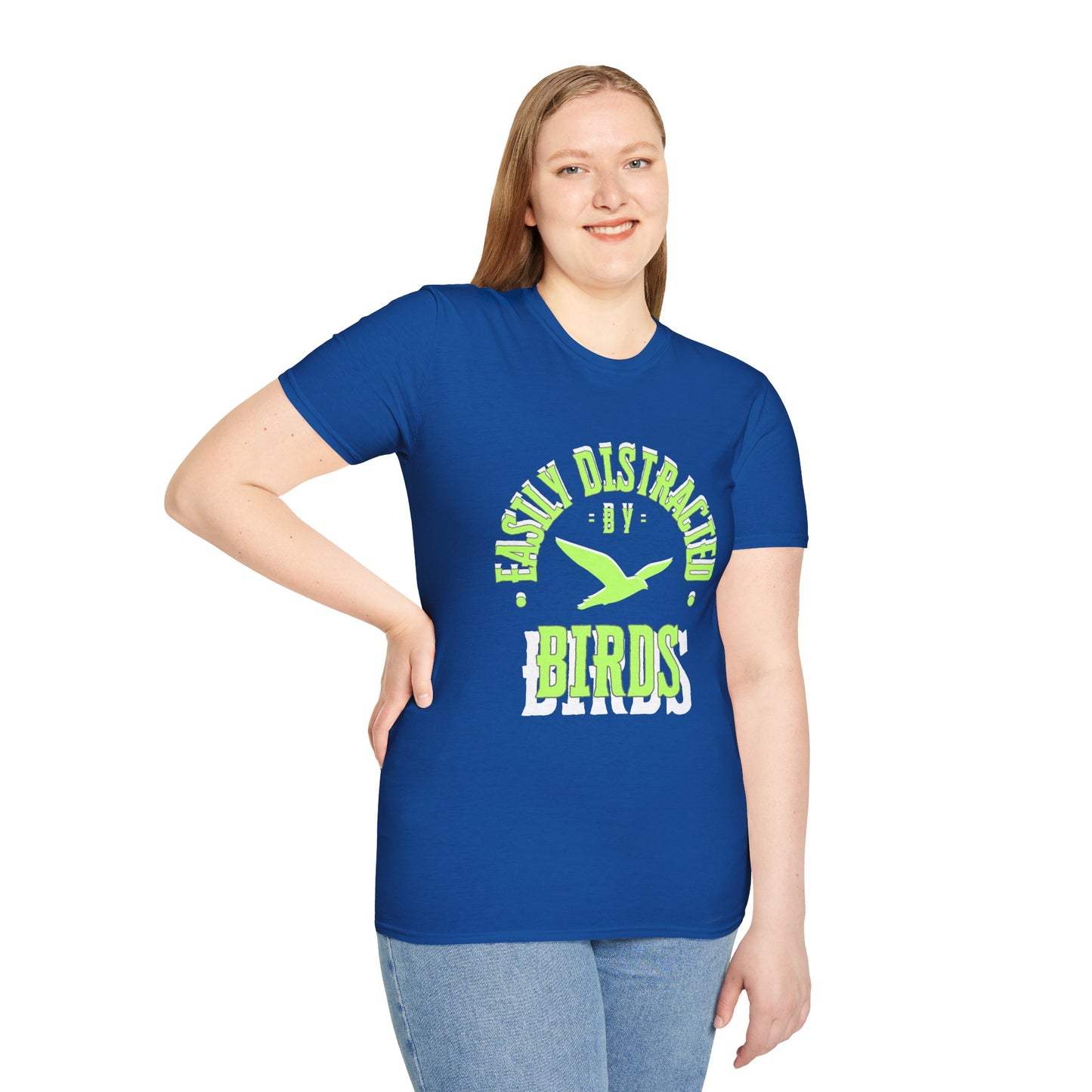 EastMichNatives T-Shirt, Distracted by Birds, Soaring