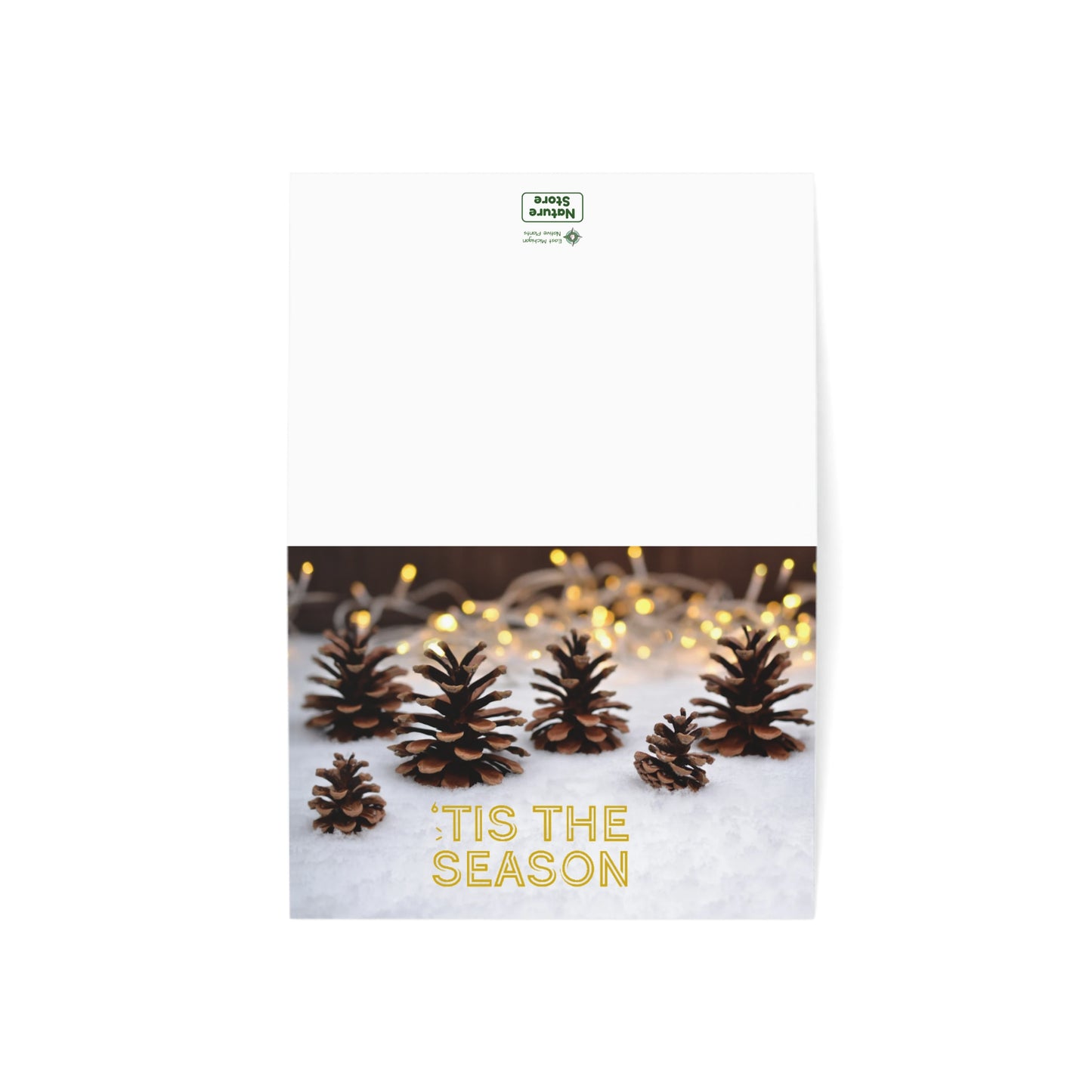 Holiday Cards, Pine Cones (1, 10, 30, and 50pcs)
