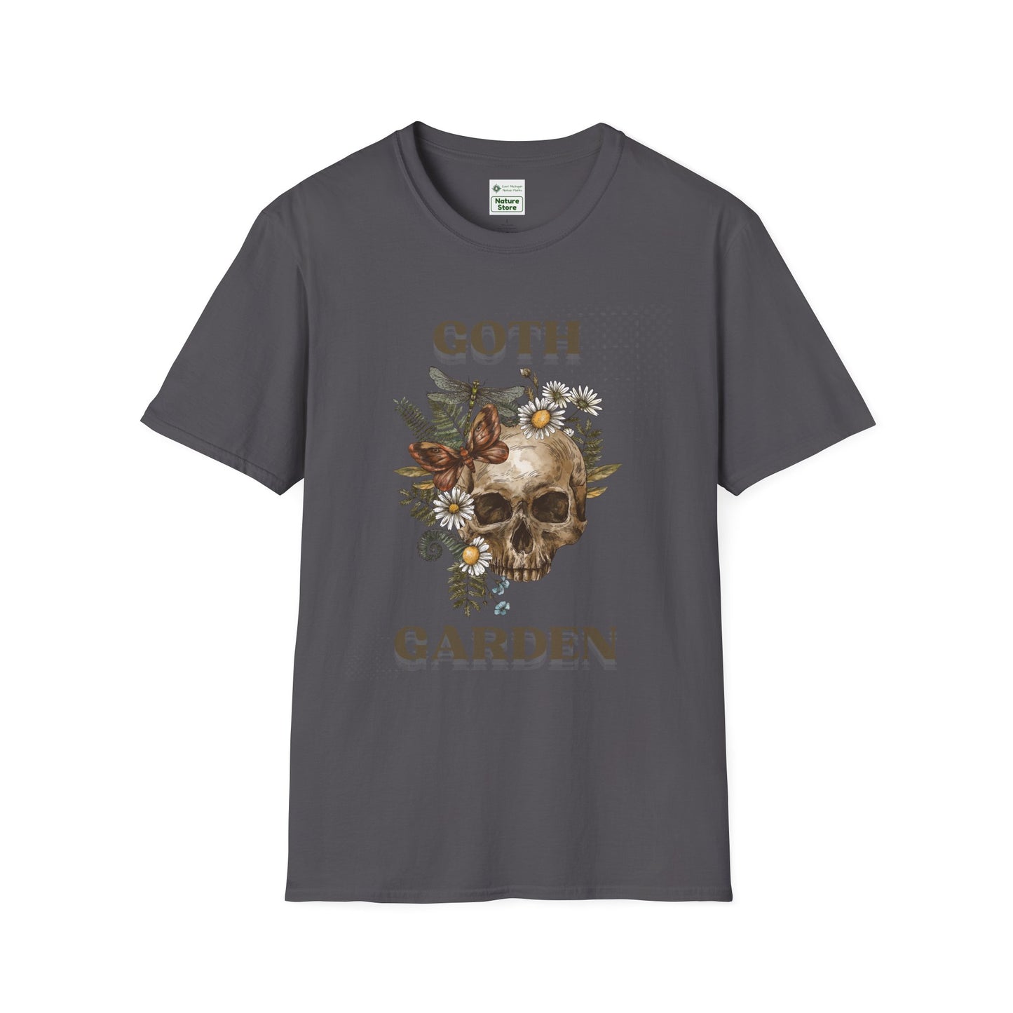 T-Shirt Unisex Softstyle, Goth Garden