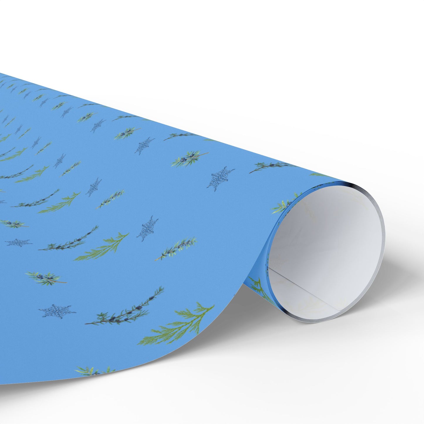 Wrapping Paper, Juniper Berry - Lt Blue