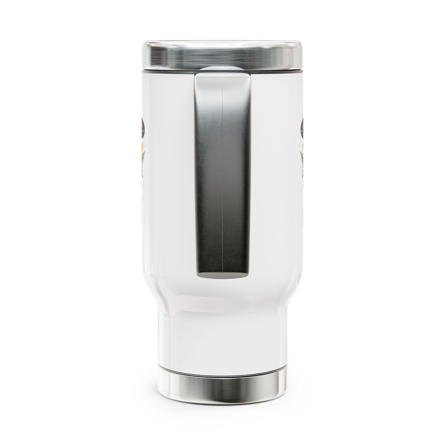 Stainless Steel Travel Mug, Monarch Plant Native!, 14oz