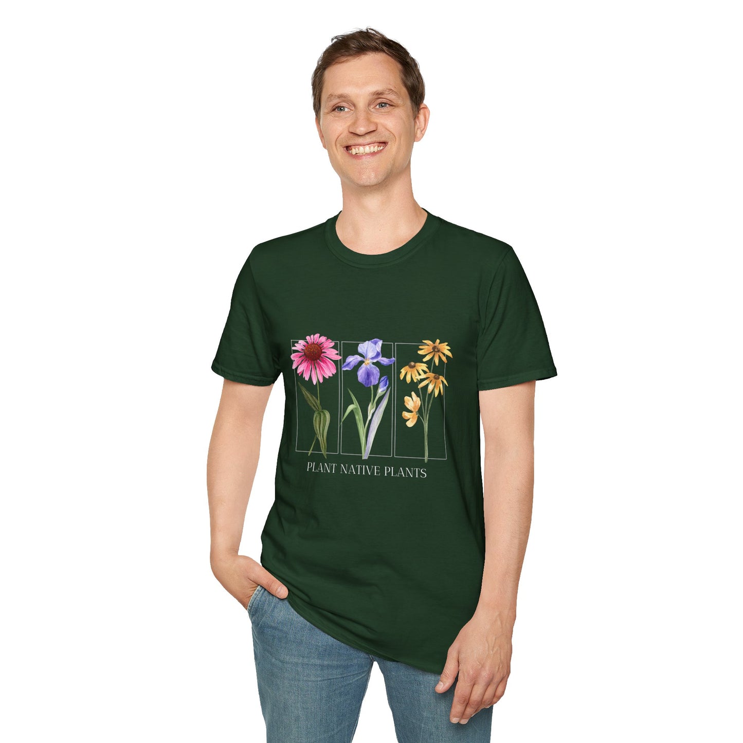 EastMichNatives T-Shirt, Plant Native Plants!!