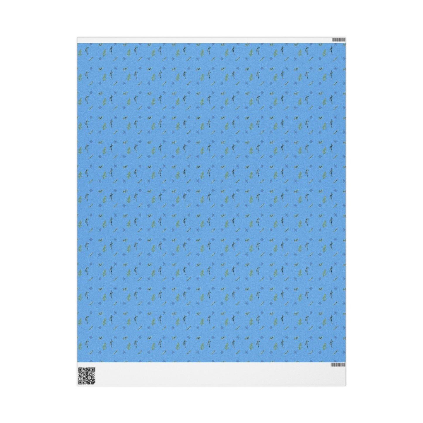 Wrapping Paper, Juniper Berry - Lt Blue
