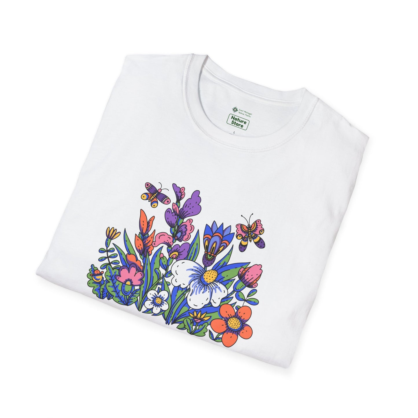 T-Shirt Unisex Softstyle, Summer Garden