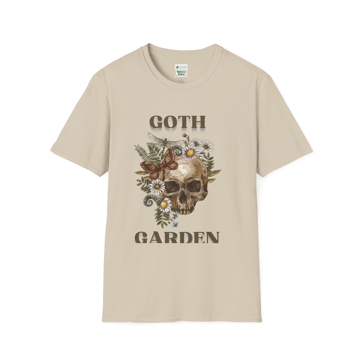 T-Shirt Unisex Softstyle, Goth Garden
