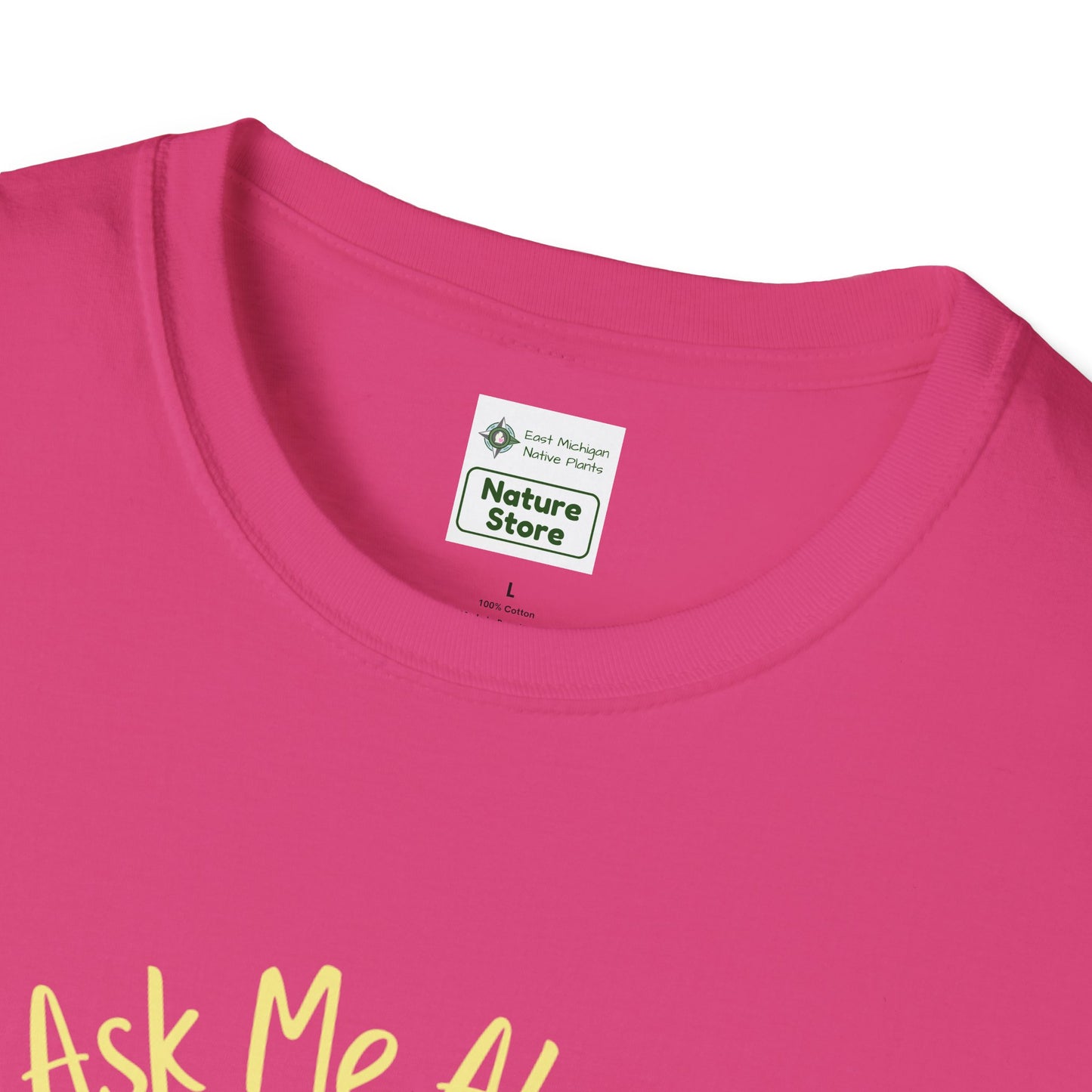 Tshirt Ask Me About My Prairie — Casual Cotton Tee for Prairie Lovers