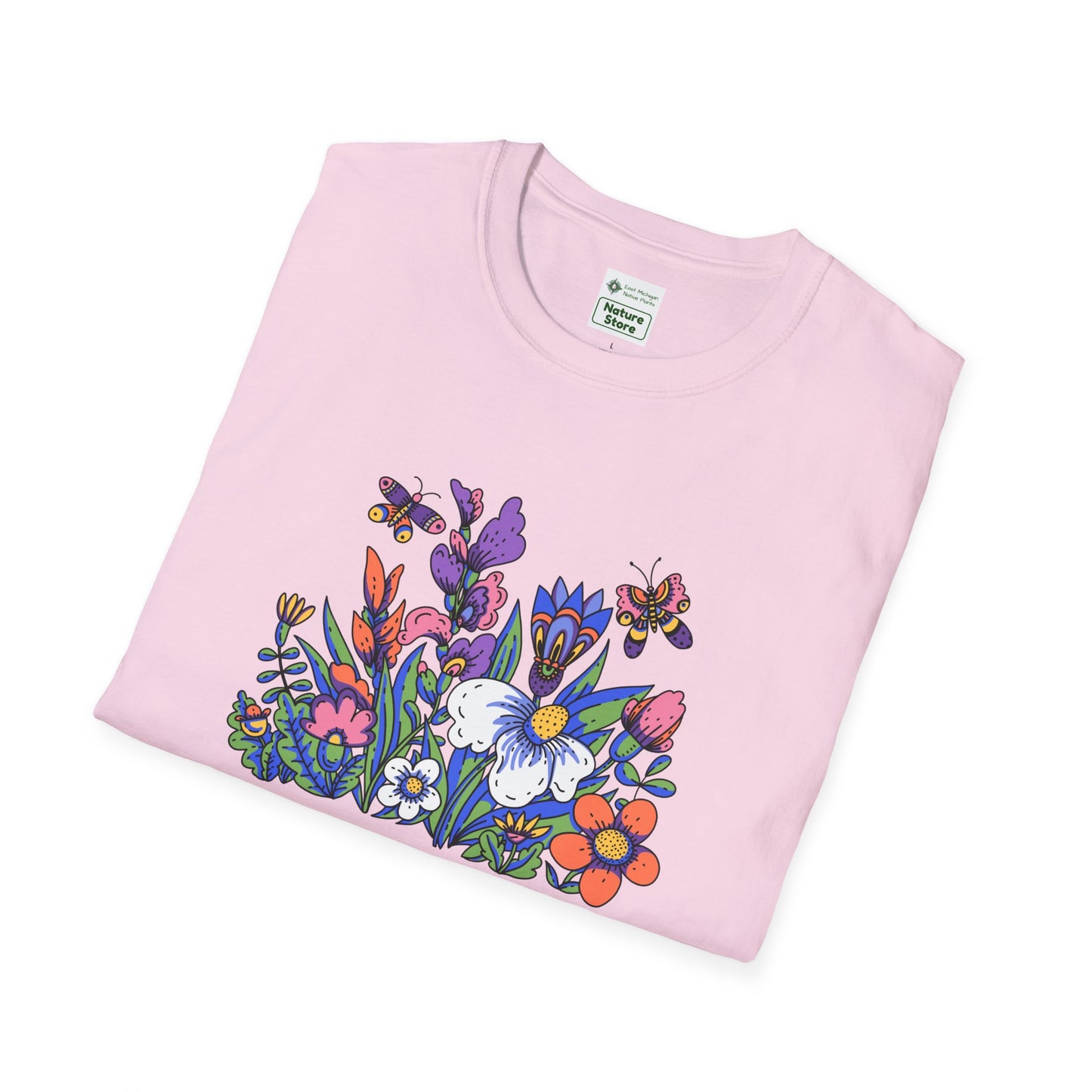 T-Shirt Unisex Softstyle, Summer Garden