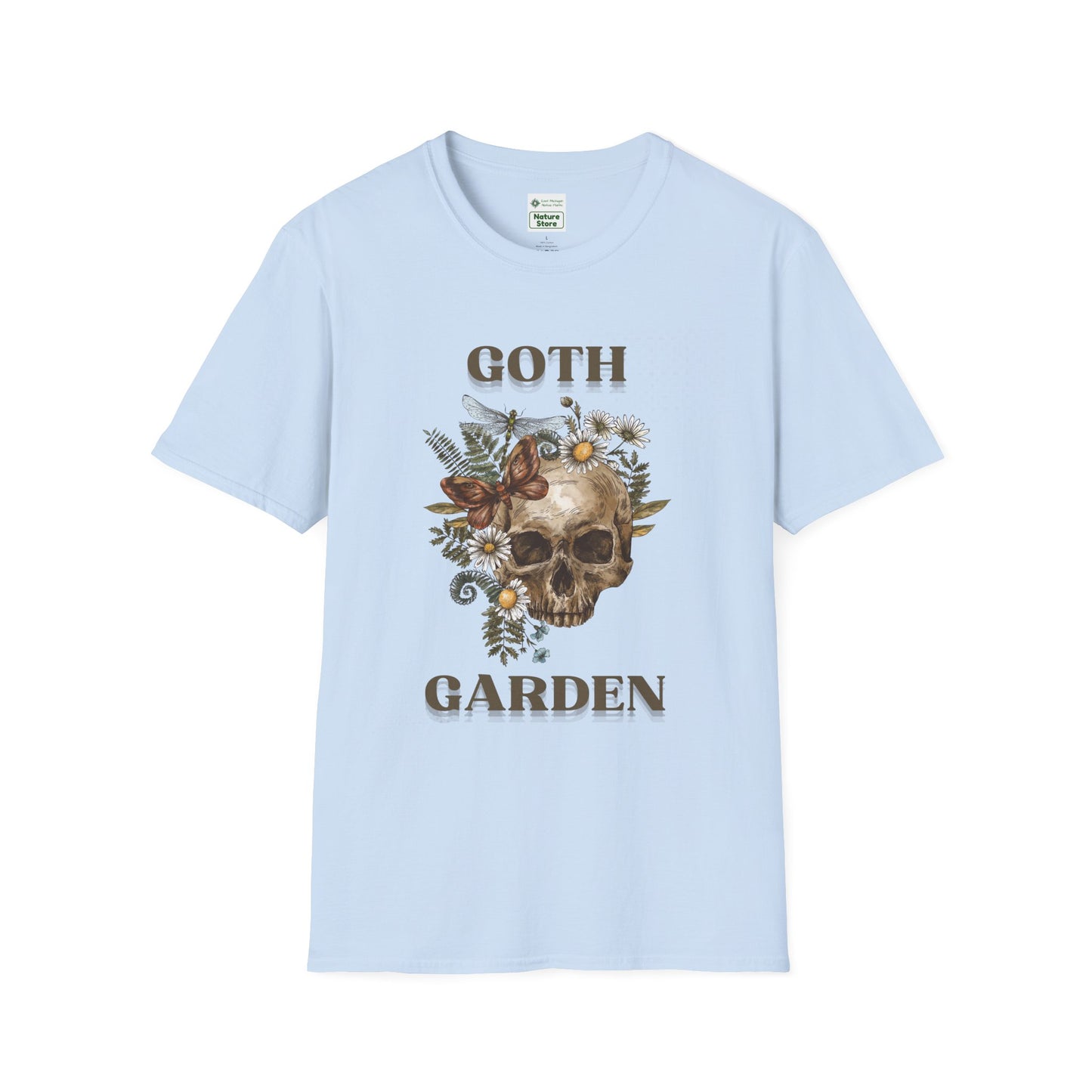 T-Shirt Unisex Softstyle, Goth Garden