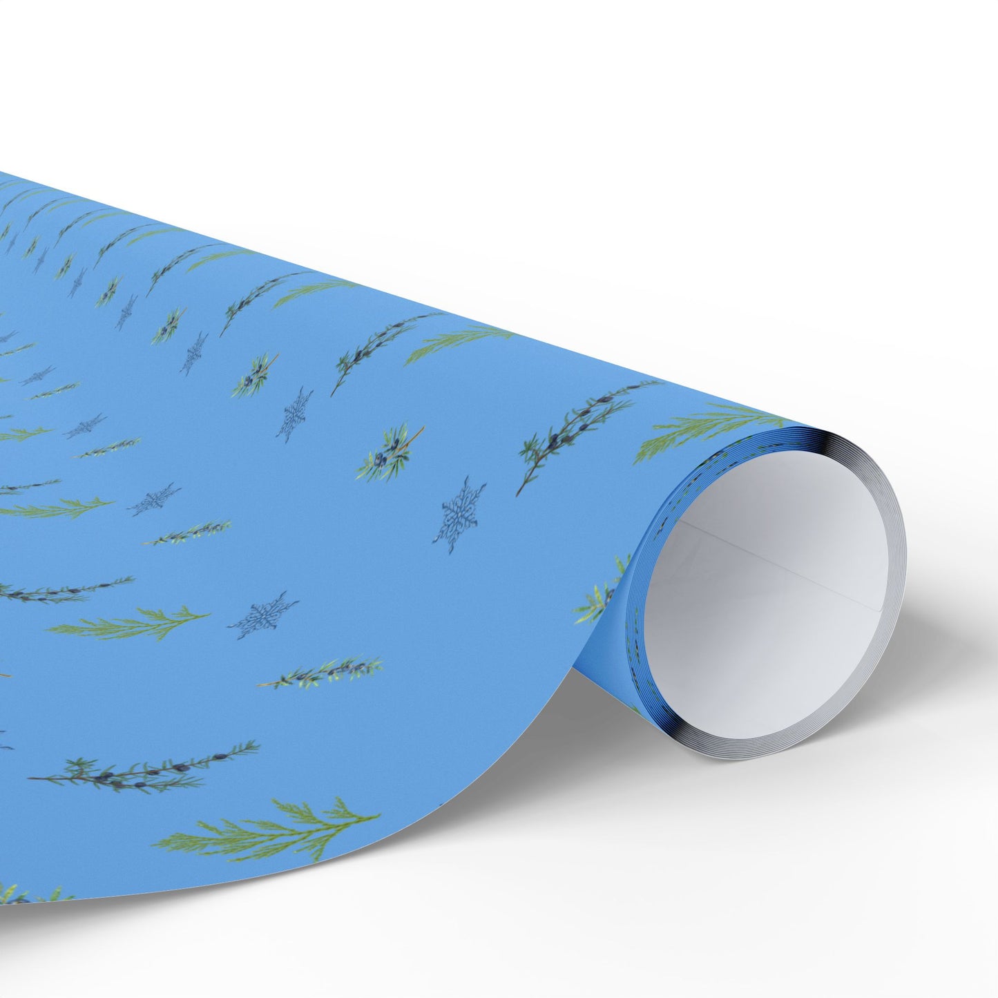 Wrapping Paper, Juniper Berry - Lt Blue
