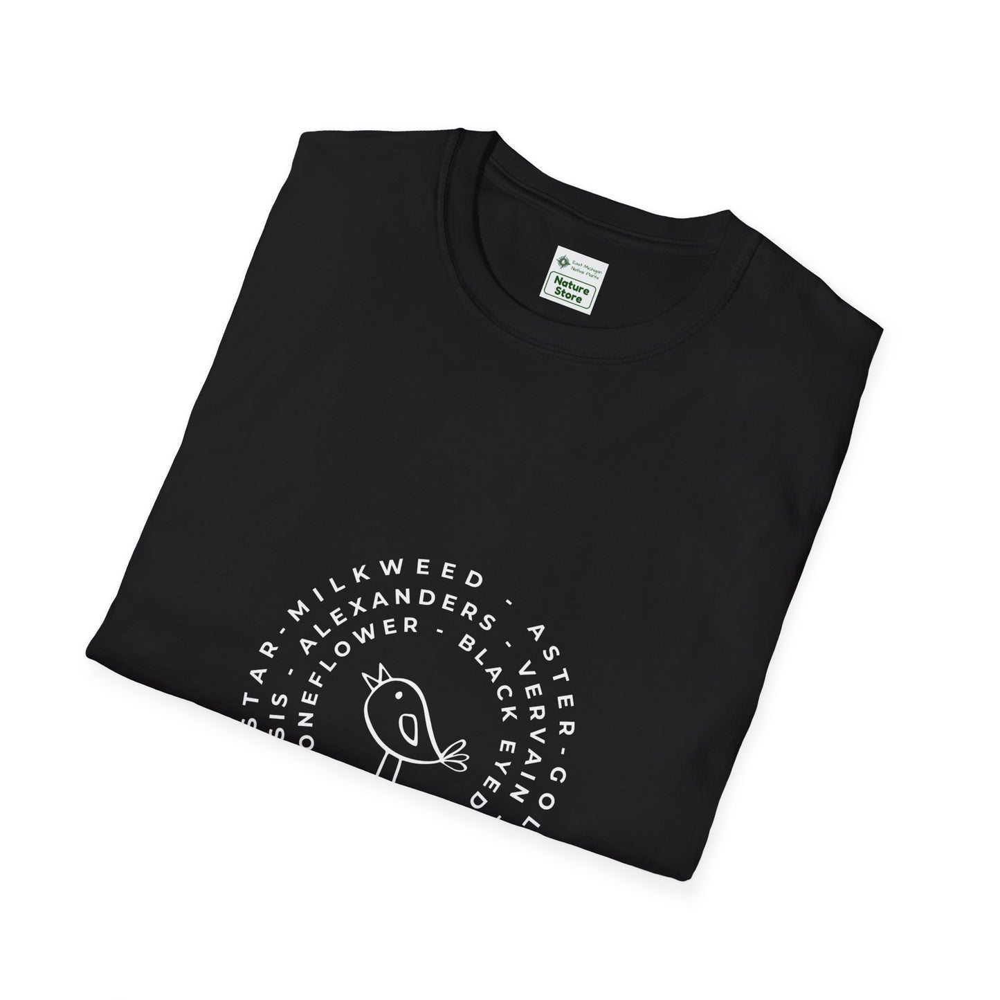T-Shirt Unisex Softstyle, Native Plants & Birds
