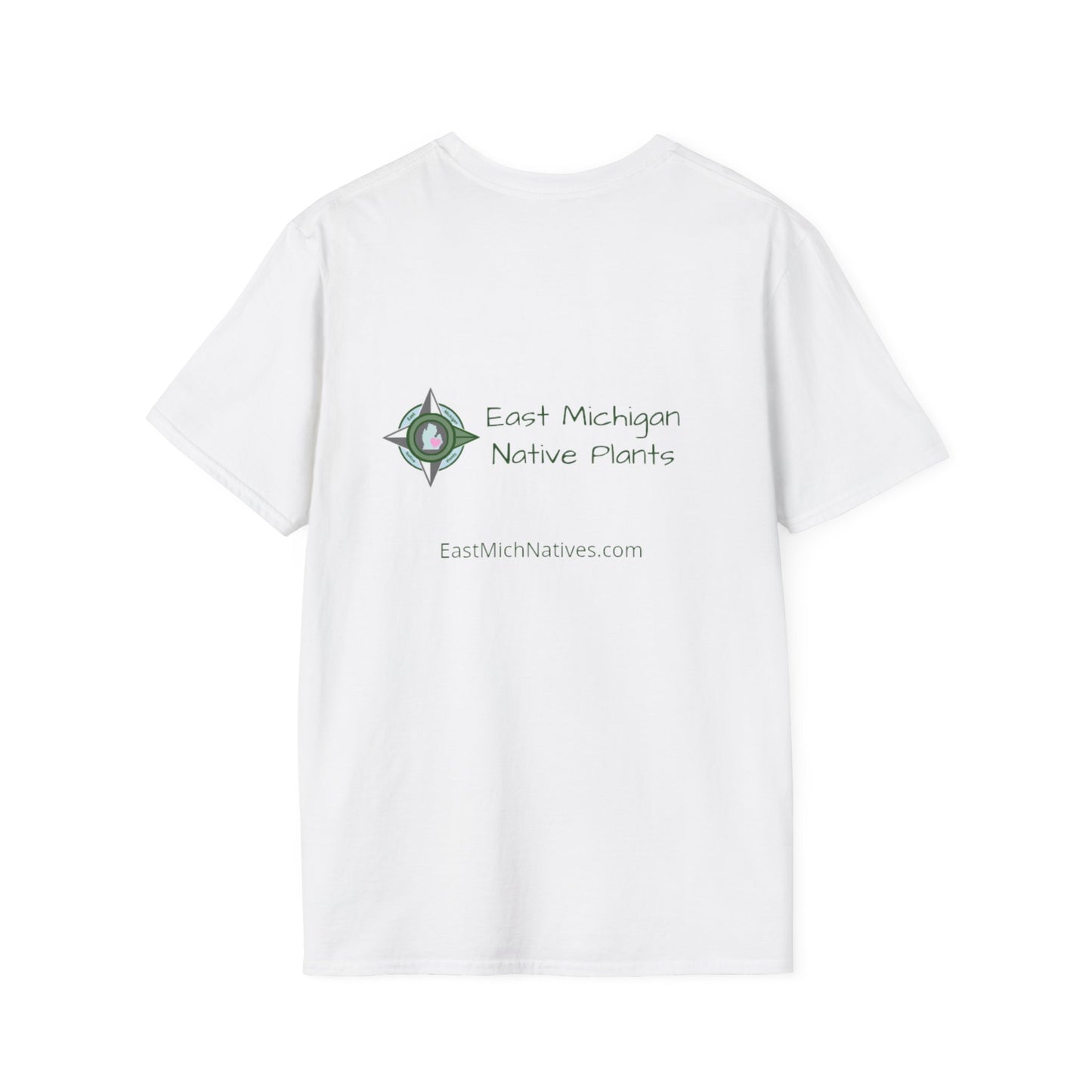 EastMichNatives T-shirt, Native Plants Make Life Better, Floral