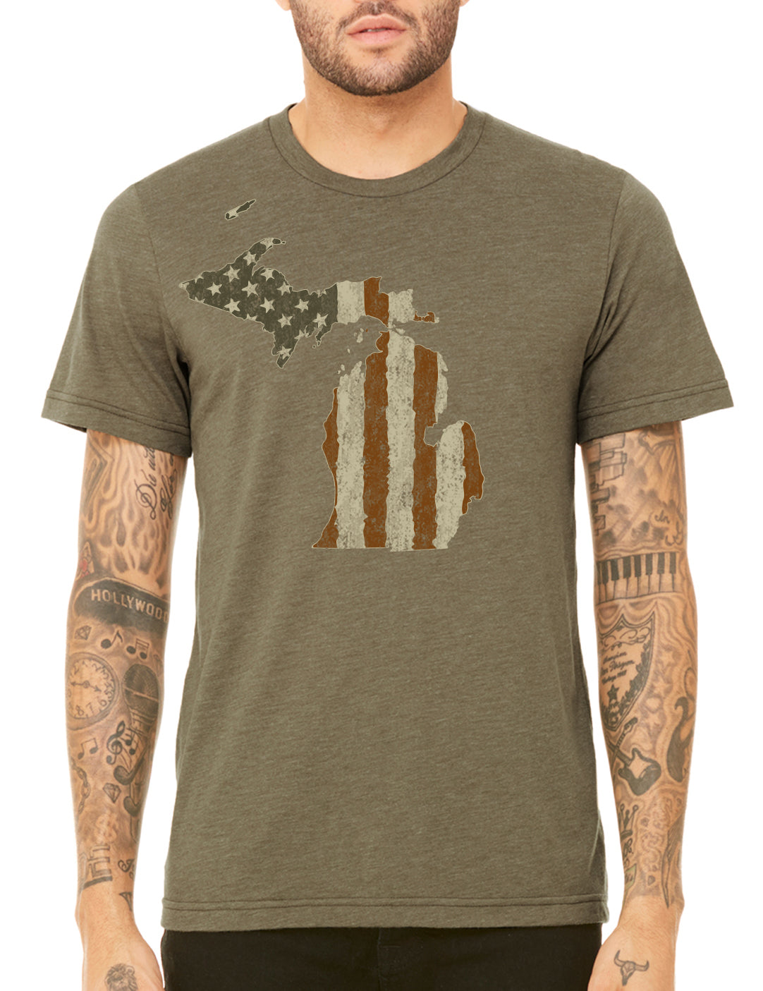 Old Glory - Heather Military Green