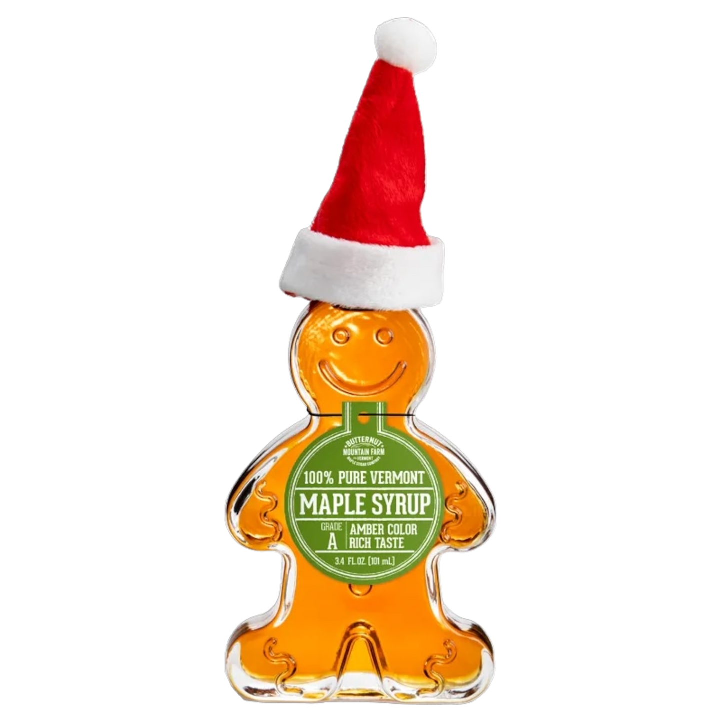 Gingerbread Man Pure Vermont Maple Syrup