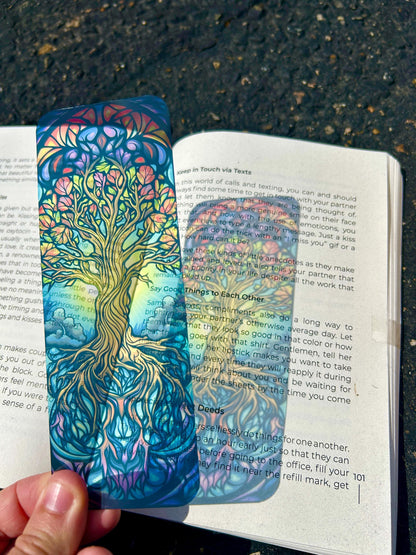 Sacred Tree of Life Bookmark – Nature-Inspired Spiritual Gift, Symbol of Growth & Wisdom