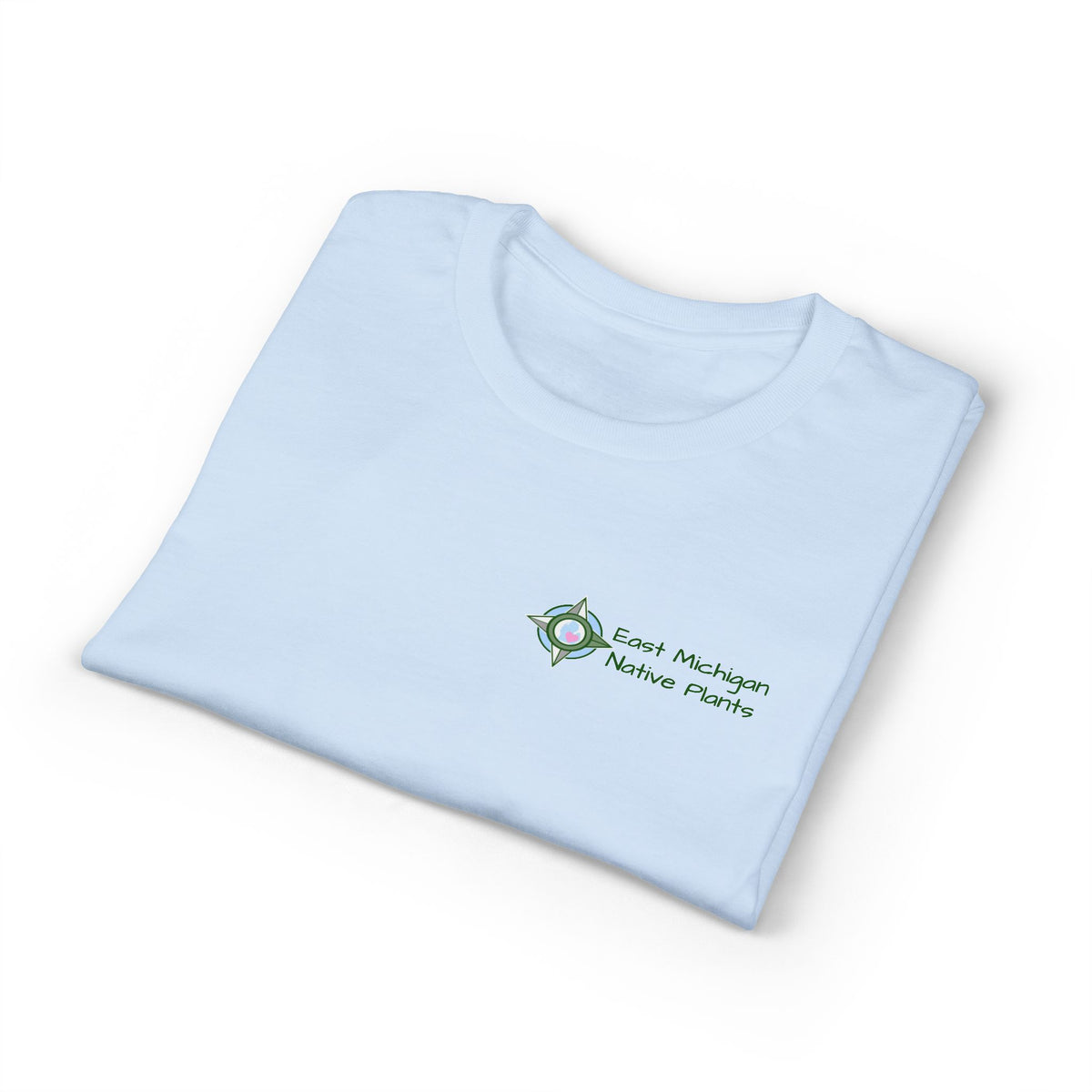 EastMichNatives DryBlend T-Shirt — EMNP Logo Tee for Native Gardeners & Plant Enthusiasts