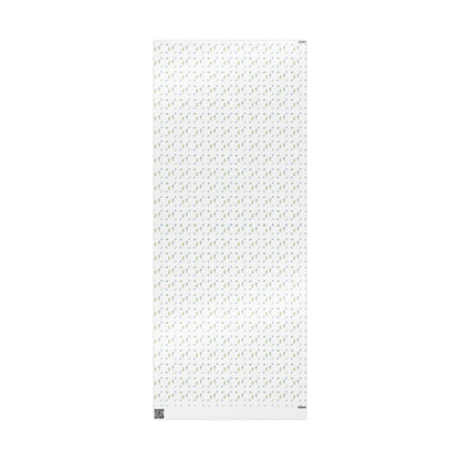 Wrapping Paper, Juniper Berry - White
