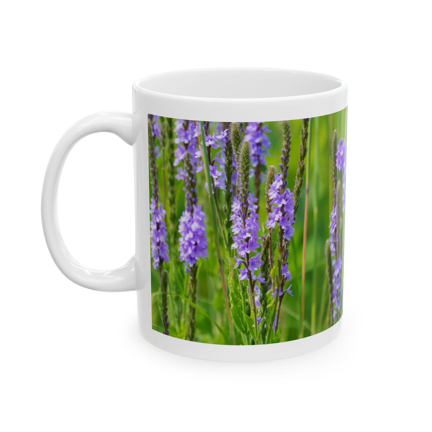 Ceramic Mug, (11oz, 15oz), Hoary Vervain