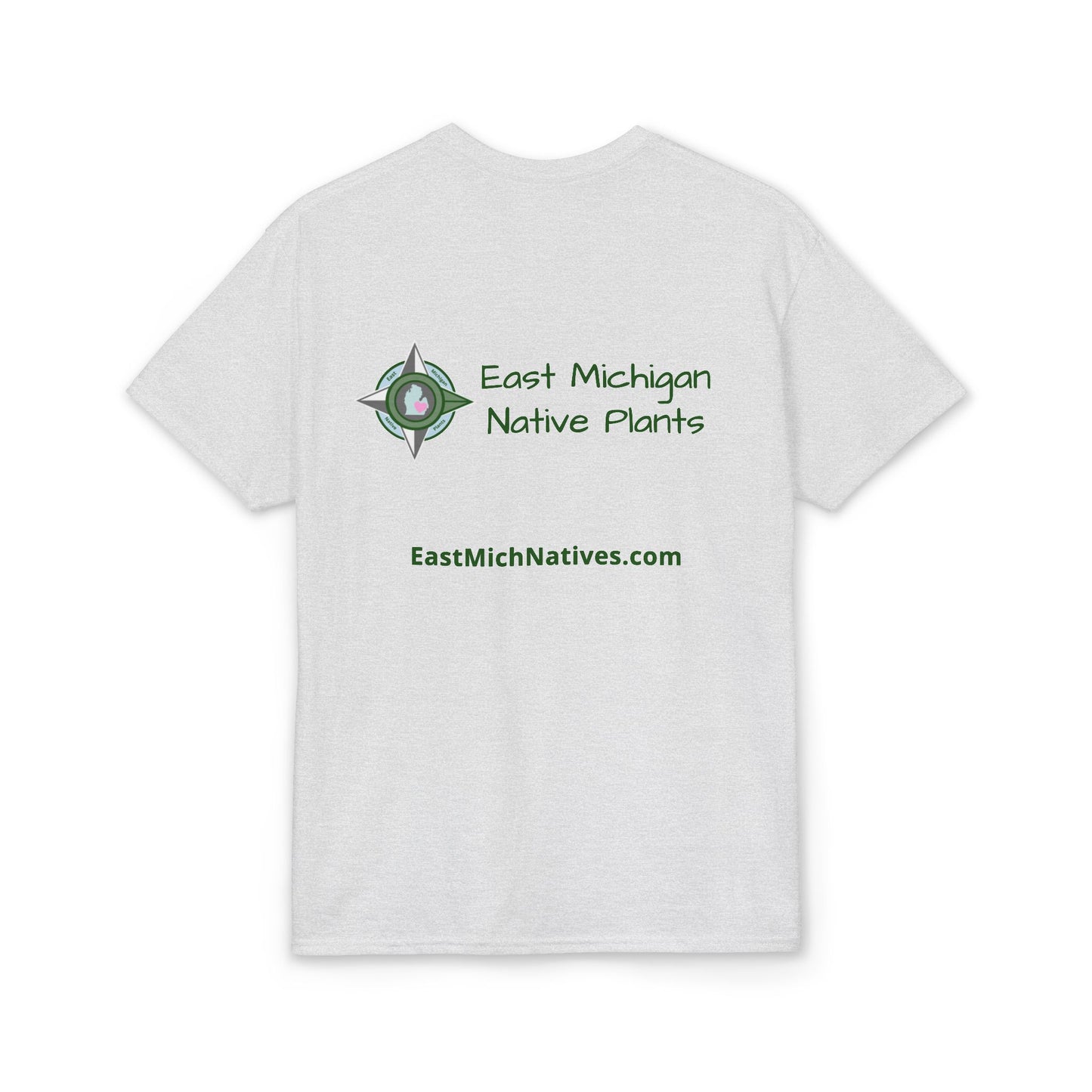 Dry Blend Moisture Wicking Tee "Distracted By Spiders" plus EMNP Logo