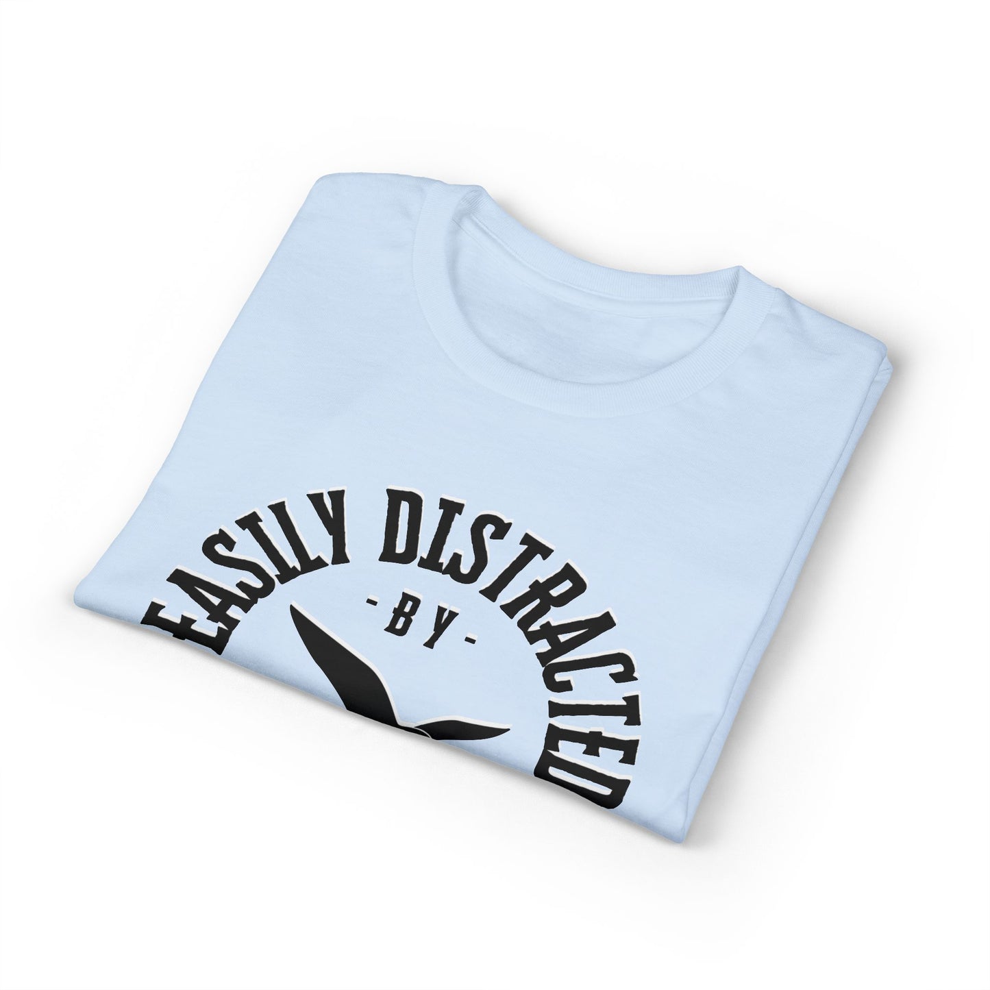 Dry Blend Moisture Wicking Tee "Distracted By Birds" plus EMNP Logo