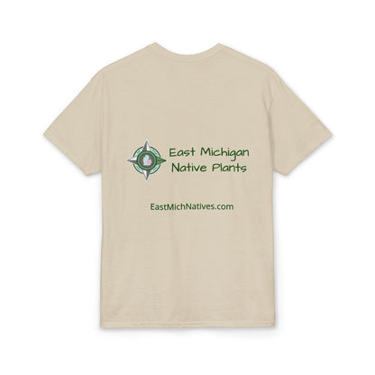 Dry Blend Moisture Wicking Tee Plant Native Plants w/EMNP Logo