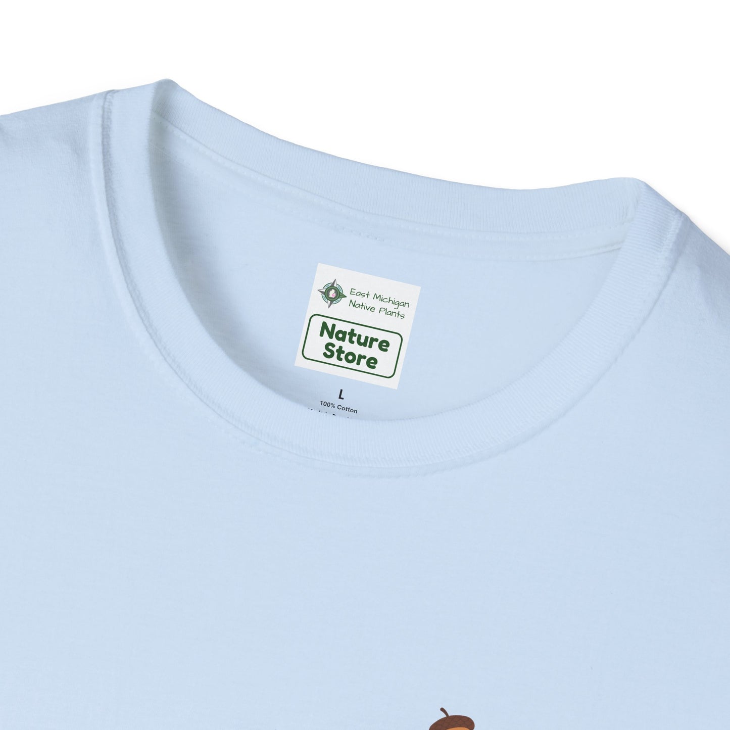 Unisex Softstyle T-Shirt, Native Nut! (Back)