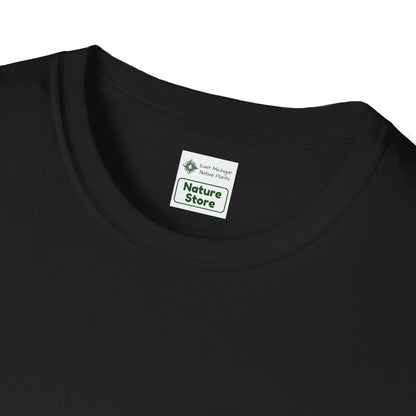 T-Shirt Unisex Softstyle, Native Plants & Butterflies w/EMNP logo