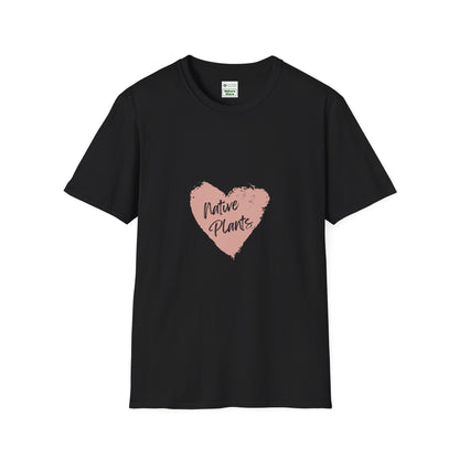 T-Shirt Unisex - Native Plants Heart