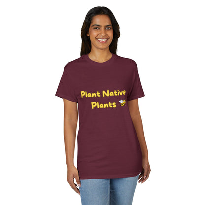 Dry Blend Moisture Wicking Tee Plant Native Plants w/EMNP Logo