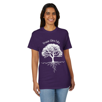 Dry Blend Moisture Wicking Tee Trees Give Life w/EMNP Logo