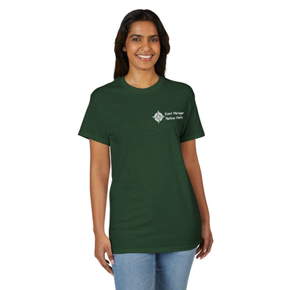 EastMichNatives DryBlend T-Shirt — EMNP Logo Tee for Native Gardeners & Plant Enthusiasts