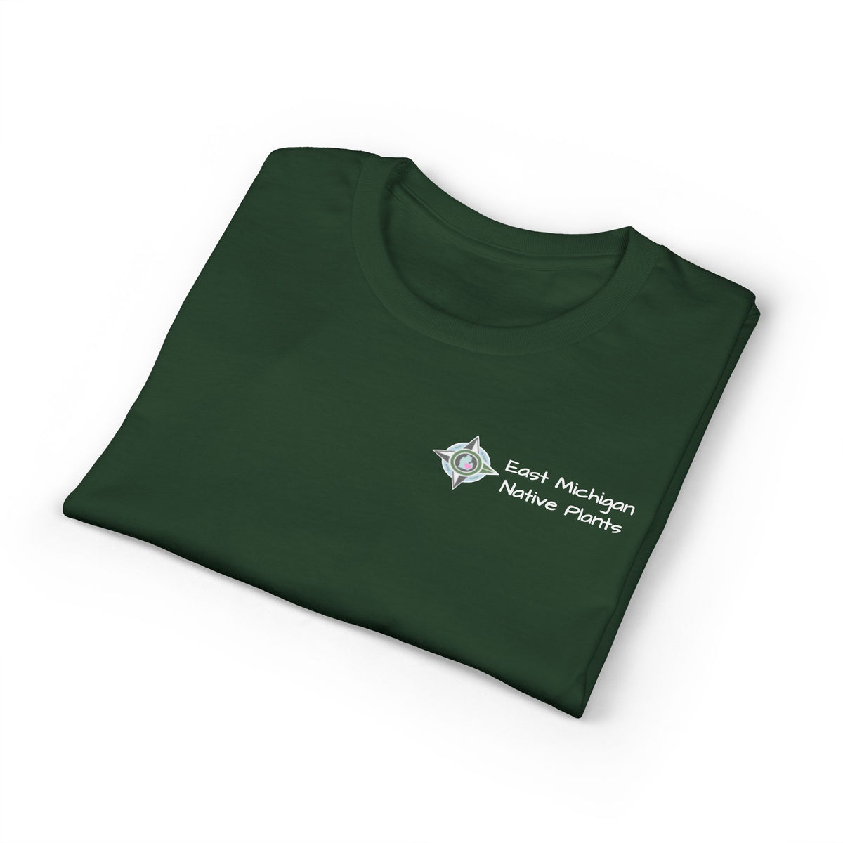 EastMichNatives DryBlend T-Shirt — EMNP Logo Tee for Native Gardeners & Plant Enthusiasts
