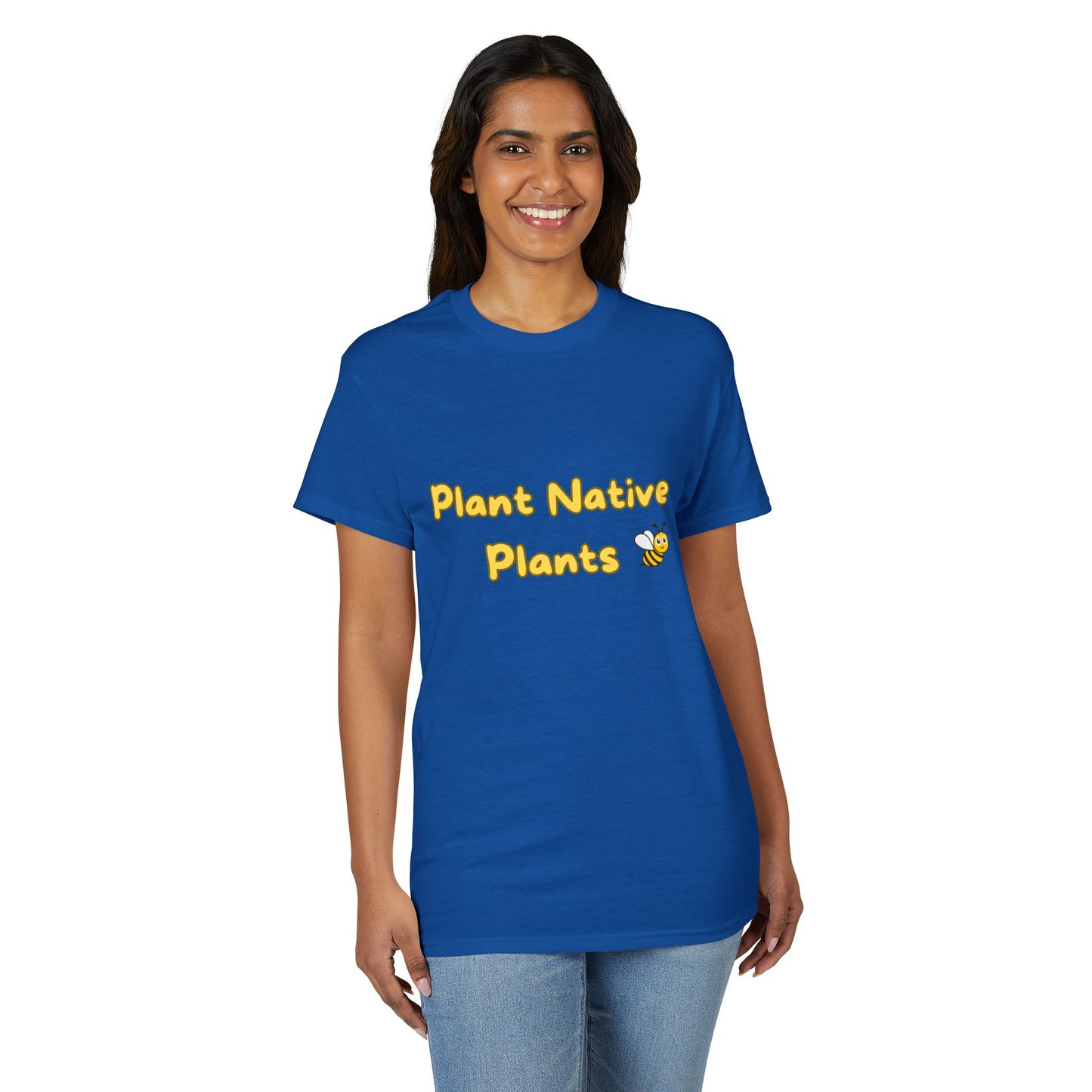 Dry Blend Moisture Wicking Tee Plant Native Plants w/EMNP Logo