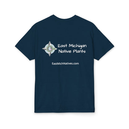 Dry Blend Moisture Wicking Tee Summer Garden w/EMNP Logo on back